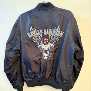 Harley-Davidson Vintage Men's Bomber Jacket